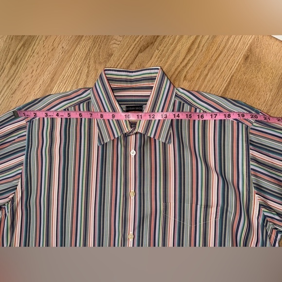 Vintage Gitman Bros USA Made Collared Button Down Shirt 100% Cotton Sz Large - Picture 9 of 13